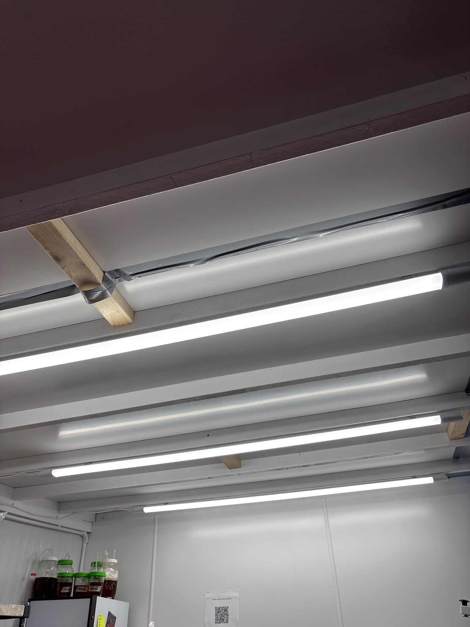 Overhead LED light x3