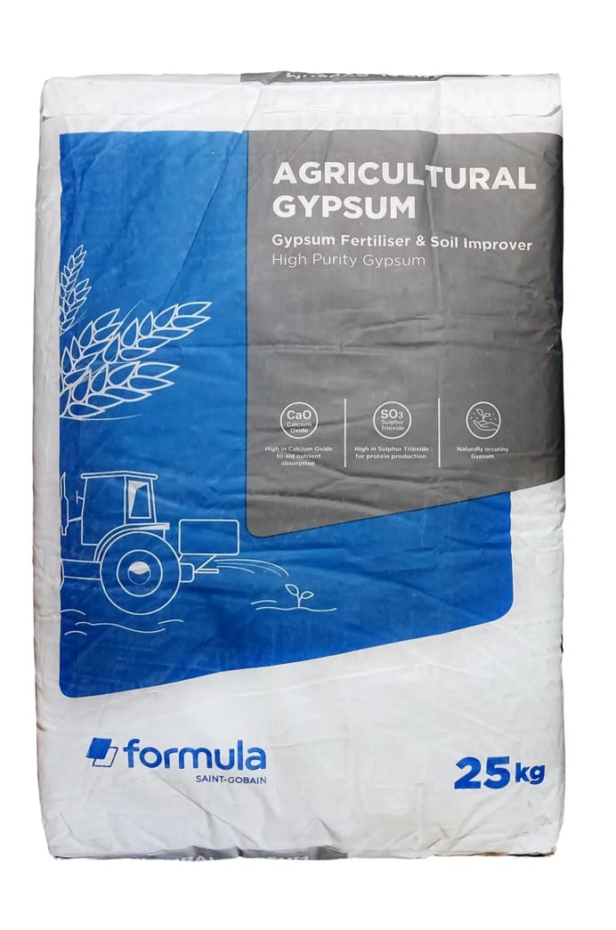 Agricultural gypsum 25kg